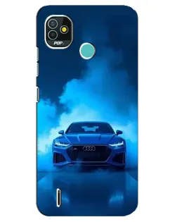 Чохол для TECNO Pop 5 (BD2p) з картинкою «Audi — блакитна енергія» Чохол для TECNO Pop 5 (BD2p) з картинкою «Audi — блакитна енергія»