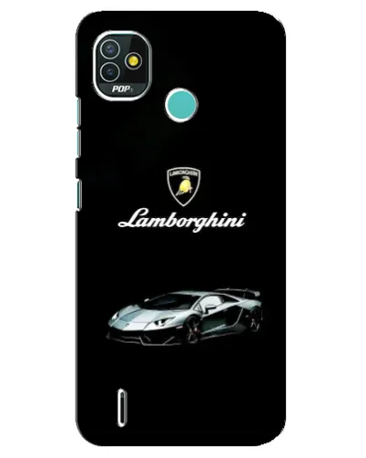 Чехол для TECNO Pop 5 (BD2p) с картинкой «Логотип Lamborghini классика» Чехол для TECNO Pop 5 (BD2p) с картинкой «Логотип Lamborghini классика»