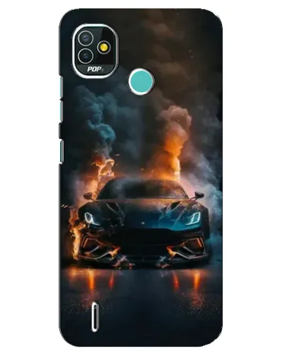 Чехол для TECNO Pop 5 (BD2p) с картинкой «Lamborghini дымная эстетика» Чехол для TECNO Pop 5 (BD2p) с картинкой «Lamborghini дымная эстетика»