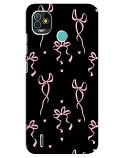 Чехол для TECNO Pop 5 (BD2p) с картинкой «Тонкие ленты»