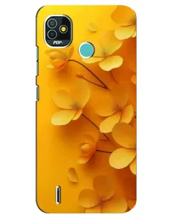 Чохол для TECNO Pop 5 (BD2p) з картинкою «Золоті пелюстки» Чохол для TECNO Pop 5 (BD2p) з картинкою «Золоті пелюстки»