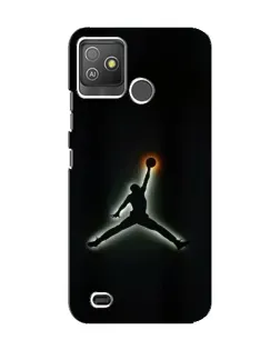 Чохол для TECNO Pop 5 GO з картинкою «Jordan Gradient Logo»