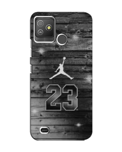 Чехол для TECNO Pop 5 GO с картинкой «Jordan Carbon 23»
