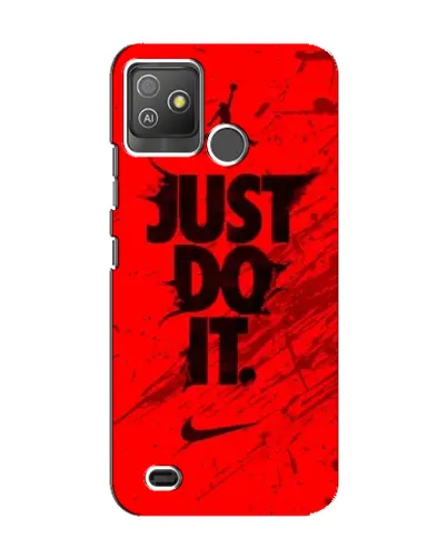 Чехол для TECNO Pop 5 GO с картинкой «Nike Just Do It»