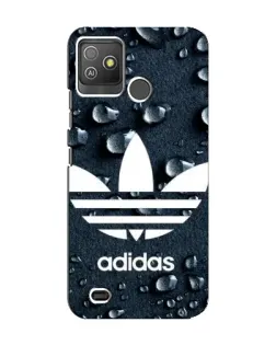 Чохол для TECNO Pop 5 GO з картинкою «Adidas Trefoil Blue»