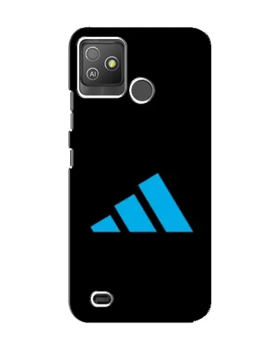 Чехол для TECNO Pop 5 GO с картинкой «Adidas Cyan Logo»