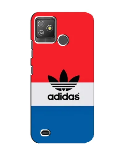 Чехол для TECNO Pop 5 GO с картинкой «Ретро блоки Adidas»