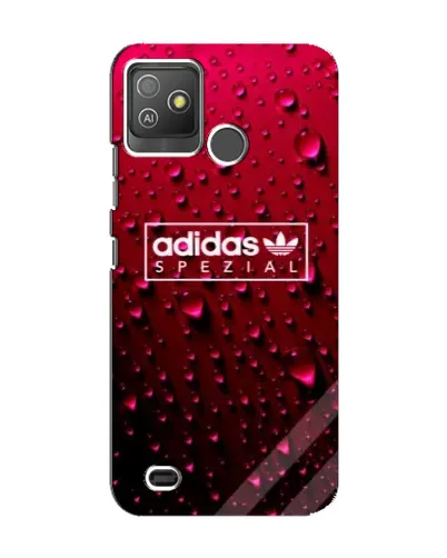 Чехол для TECNO Pop 5 GO с картинкой «Adidas Gold Marble»