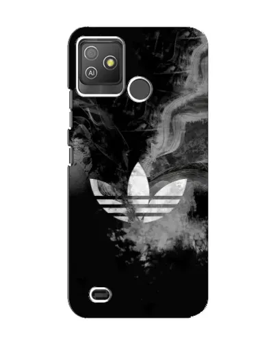 Чехол для TECNO Pop 5 GO с картинкой «Абстрактный дым Adidas»
