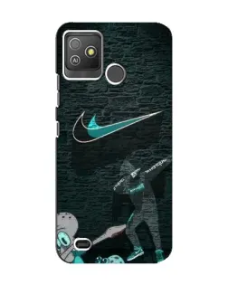 Чохол для TECNO Pop 5 GO з картинкою «Спортивний арт Nike»