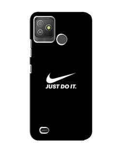 Чехол для TECNO Pop 5 GO с картинкой «Минимализм от Nike» Чехол для TECNO Pop 5 GO с картинкой «Минимализм от Nike»