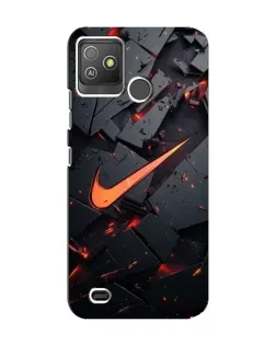 Чехол для TECNO Pop 5 GO с картинкой «Nike — эффект разломов» Чехол для TECNO Pop 5 GO с картинкой «Nike — эффект разломов»