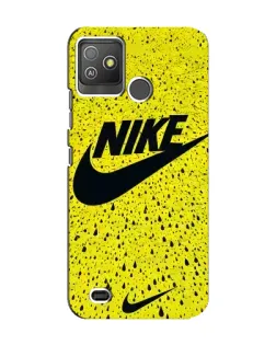 Чехол для TECNO Pop 5 GO с картинкой «Желтый текстурный Nike» Чехол для TECNO Pop 5 GO с картинкой «Желтый текстурный Nike»