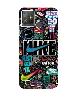 Чехол для TECNO Pop 5 GO с картинкой «Яркий коллаж Nike» Чехол для TECNO Pop 5 GO с картинкой «Яркий коллаж Nike»