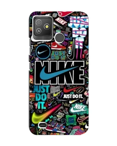 Чехол для TECNO Pop 5 GO с картинкой «Яркий коллаж Nike» Чехол для TECNO Pop 5 GO с картинкой «Яркий коллаж Nike»
