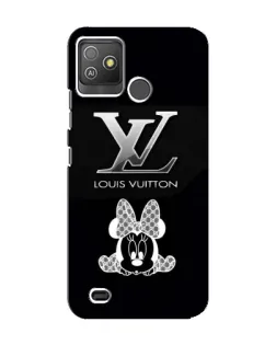 Чохол для TECNO Pop 5 GO з картинкою «LV та Мінні Маус»