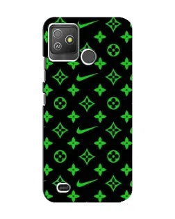 Чохол для TECNO Pop 5 GO з картинкою «Неоновий принт LV»