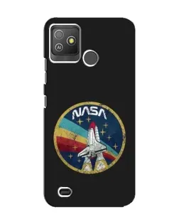 Чохол для TECNO Pop 5 GO з картинкою «NASA — емблема місії»