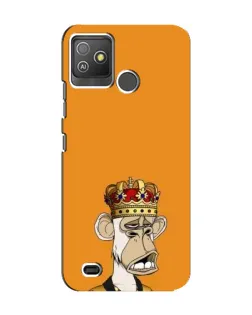 Чохол для TECNO Pop 5 GO з картинкою «Золота мавпа Bored Ape»