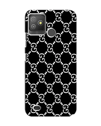 Чехол для TECNO Pop 5 GO с картинкой «Gucci — сетчатый паттерн»