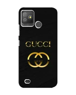 Чохол для TECNO Pop 5 GO з картинкою «Золотий логотип Gucci» Чохол для TECNO Pop 5 GO з картинкою «Золотий логотип Gucci»