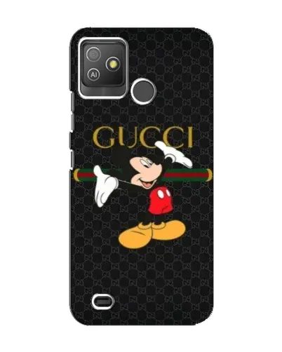 Чехол для TECNO Pop 5 GO с картинкой «Микки Маус Gucci»