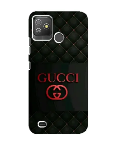 Чехол для TECNO Pop 5 GO с картинкой «Gucci — стеганый черный»