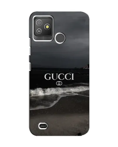 Чехол для TECNO Pop 5 GO с картинкой «Gucci — морской прибой»