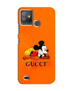 Чохол для TECNO Pop 5 GO з картинкою «Міккі Маус Gucci — помаранч» Чохол для TECNO Pop 5 GO з картинкою «Міккі Маус Gucci — помаранч»