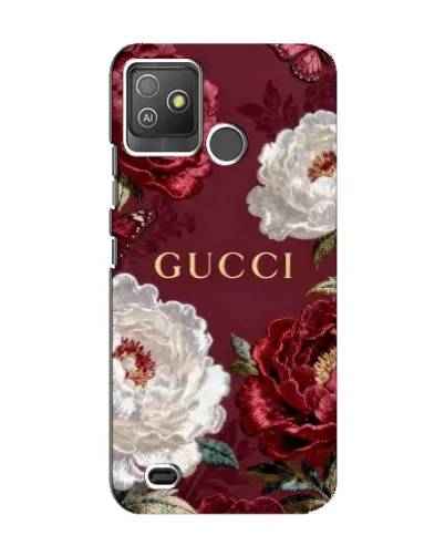 Чехол для TECNO Pop 5 GO с картинкой «Gucci — бордовые розы» Чехол для TECNO Pop 5 GO с картинкой «Gucci — бордовые розы»