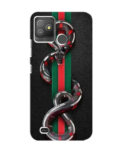Чехол для TECNO Pop 5 GO с картинкой «Gucci — змея на полосе» Чехол для TECNO Pop 5 GO с картинкой «Gucci — змея на полосе»