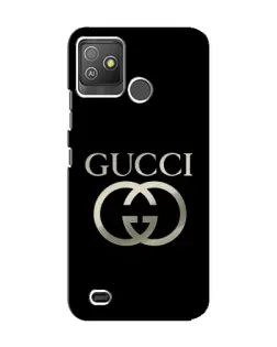 Чохол для TECNO Pop 5 GO з картинкою «Gucci — золото на чорному» Чохол для TECNO Pop 5 GO з картинкою «Gucci — золото на чорному»