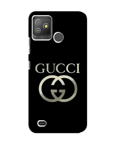 Чехол для TECNO Pop 5 GO с картинкой «Gucci — золото на черном» Чехол для TECNO Pop 5 GO с картинкой «Gucci — золото на черном»