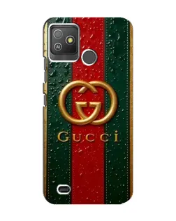 Чохол для TECNO Pop 5 GO з картинкою «Gucci — фірмова смуга та золото» Чохол для TECNO Pop 5 GO з картинкою «Gucci — фірмова смуга та золото»