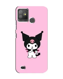 Чохол для TECNO Pop 5 GO з картинкою «Kuromi — рожева ніжність»