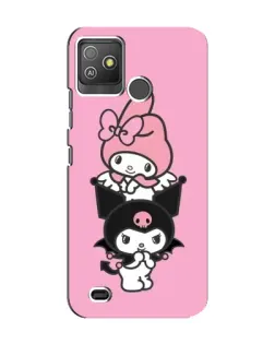 Чохол для TECNO Pop 5 GO з картинкою «My Melody та Kuromi»