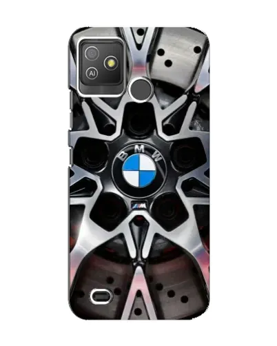 Чехол для TECNO Pop 5 GO с картинкой «BMW — деталь диска»