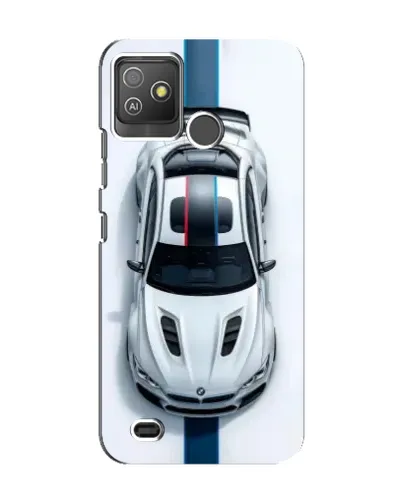 Чехол для TECNO Pop 5 GO с картинкой «Вид сверху — BMW M»