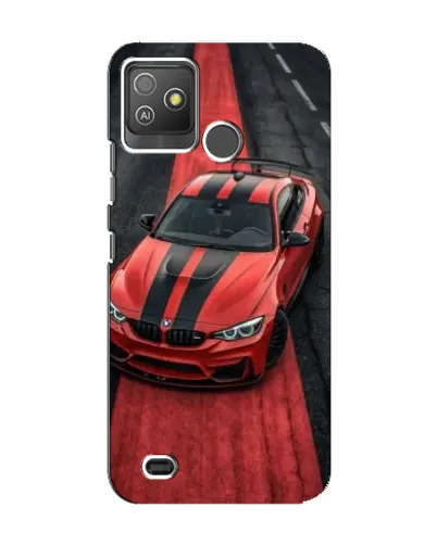 Чехол для TECNO Pop 5 GO с картинкой «BMW на красной дорожке»