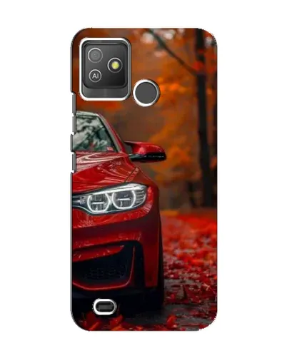 Чехол для TECNO Pop 5 GO с картинкой «Осенняя BMW M4»