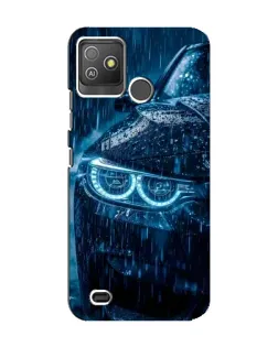 Чехол для TECNO Pop 5 GO с картинкой «BMW под дождем»
