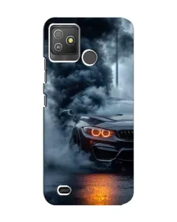 Чехол для TECNO Pop 5 GO с картинкой «BMW M-Power — абстракция»