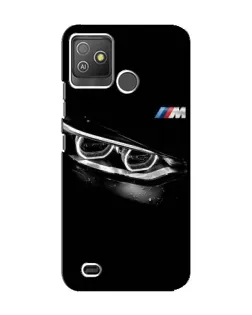Чехол для TECNO Pop 5 GO с картинкой «BMW — взгляд тигра»