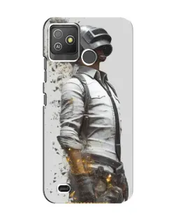 Чохол для TECNO Pop 5 GO з картинкою «PUBG — боєць у пилу» Чохол для TECNO Pop 5 GO з картинкою «PUBG — боєць у пилу»