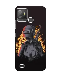 Чохол для TECNO Pop 5 GO з картинкою «PUBG — вогняний силует» Чохол для TECNO Pop 5 GO з картинкою «PUBG — вогняний силует»