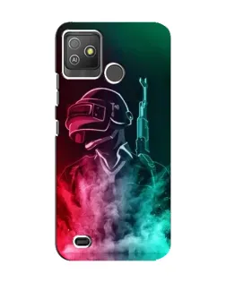 Чохол для TECNO Pop 5 GO з картинкою «PUBG — вогняний воїн» Чохол для TECNO Pop 5 GO з картинкою «PUBG — вогняний воїн»