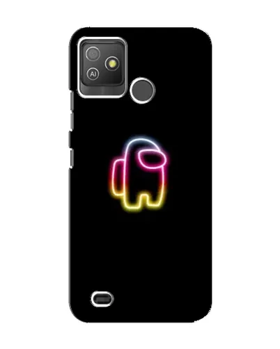 Чехол для TECNO Pop 5 GO с картинкой «Among Us градиент»