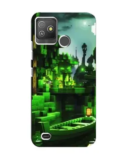 Чохол для TECNO Pop 5 GO з картинкою «Minecraft лісовий пейзаж» Чохол для TECNO Pop 5 GO з картинкою «Minecraft лісовий пейзаж»