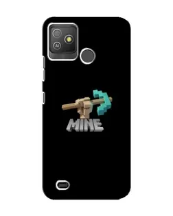 Чехол для TECNO Pop 5 GO с картинкой «Алмазная кирка» Чехол для TECNO Pop 5 GO с картинкой «Алмазная кирка»