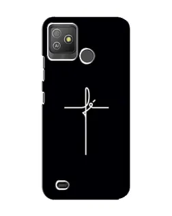 Чехол для TECNO Pop 5 GO с картинкой «Тонкий крест» Чехол для TECNO Pop 5 GO с картинкой «Тонкий крест»